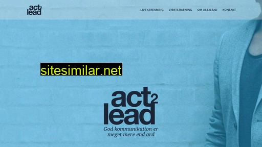 act2lead.dk alternative sites