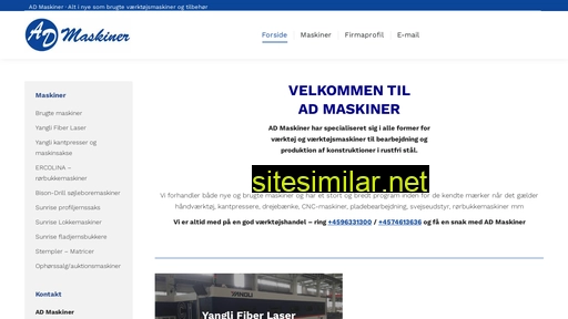 admaskiner.dk alternative sites