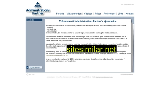 administrationspartner.dk alternative sites