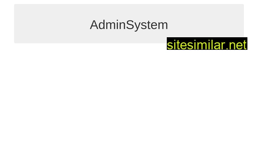 adminsystem.dk alternative sites
