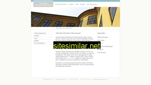 advokatmarstrand.dk alternative sites