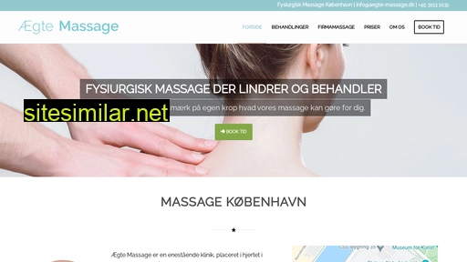 aegte-massage.dk alternative sites