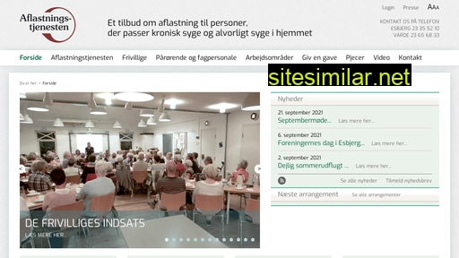 aflastningstjenesten.dk alternative sites