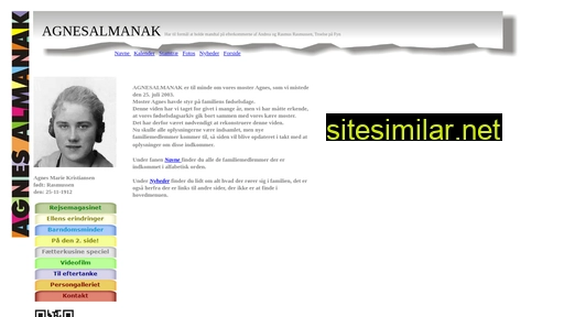 agnesalmanak.dk alternative sites