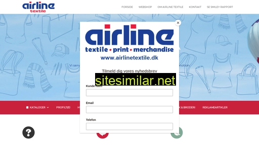 airlinetextile.dk alternative sites