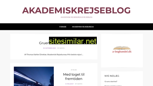 akademiskrejseblog.dk alternative sites