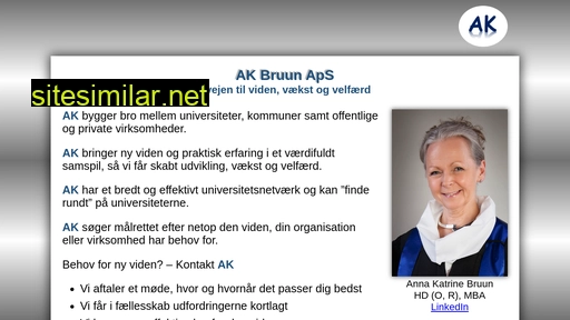 ak-bruun.dk alternative sites