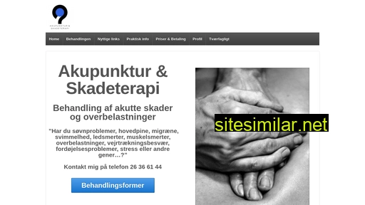 akupunkturogskadeterapi.dk alternative sites