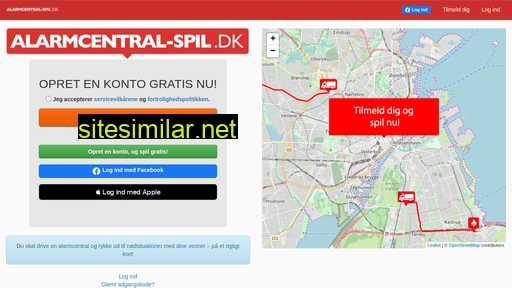 alarmcentral-spil.dk alternative sites