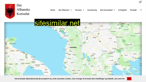 albanskkonsulat.dk alternative sites