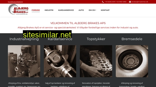 albjergbrakes.dk alternative sites