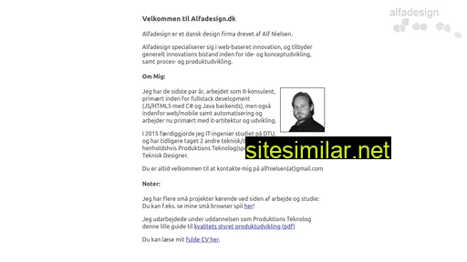 alfadesign.dk alternative sites