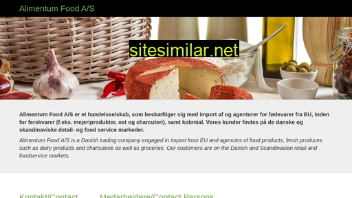 alimentum-food.dk alternative sites