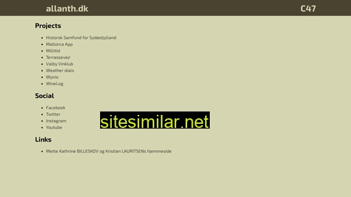 allanth.dk alternative sites