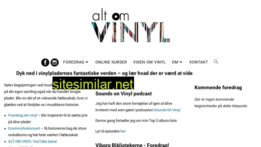 altomvinyl.dk alternative sites
