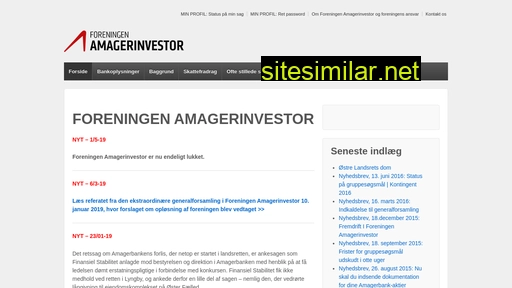 amagerinvestor.dk alternative sites