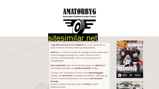 amatorbyg.dk alternative sites