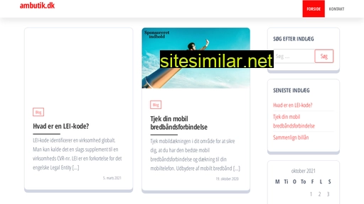 ambutik.dk alternative sites