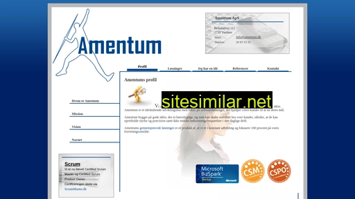 amentum.dk alternative sites