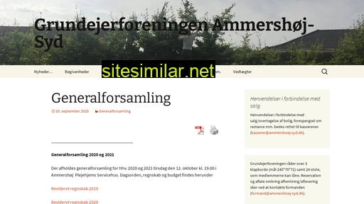 ammershoej-syd.dk alternative sites