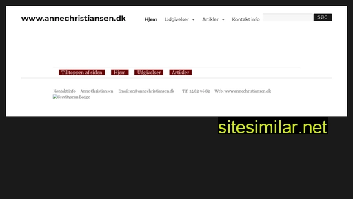 annechristiansen.dk alternative sites