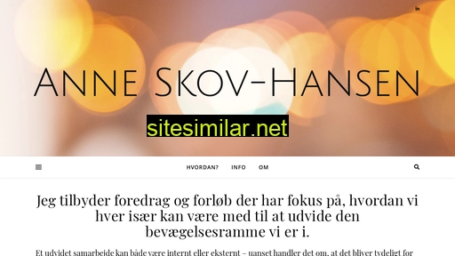 anneskovhansen.dk alternative sites