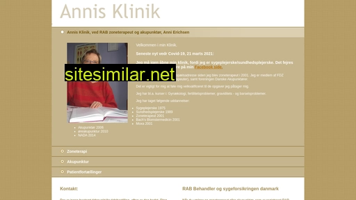 annisklinik.dk alternative sites