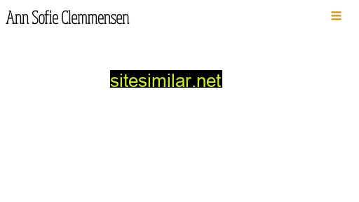 annsofieclemmensen.dk alternative sites