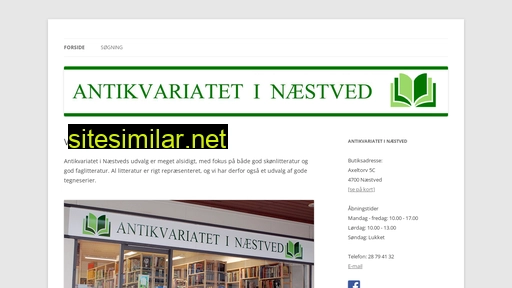 antikvarboghandleren.dk alternative sites