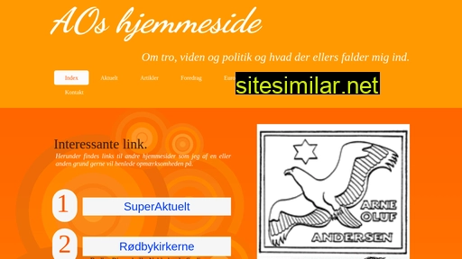 aoandersen.dk alternative sites