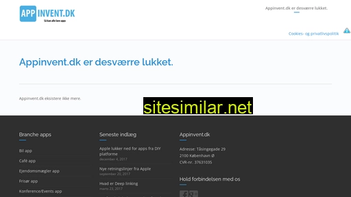 appinvent.dk alternative sites