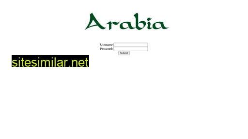 Arabia similar sites