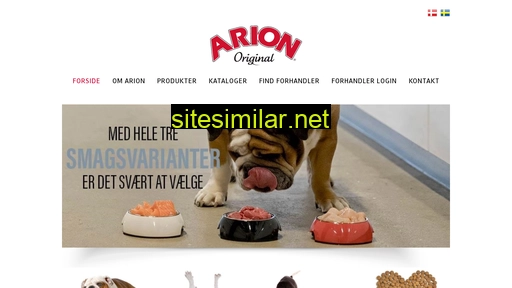 arion-petfood.dk alternative sites