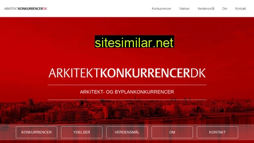 arkitektkonkurrencerdk.dk alternative sites