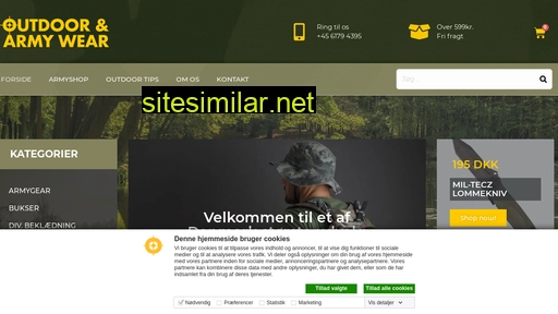 armywear.dk alternative sites