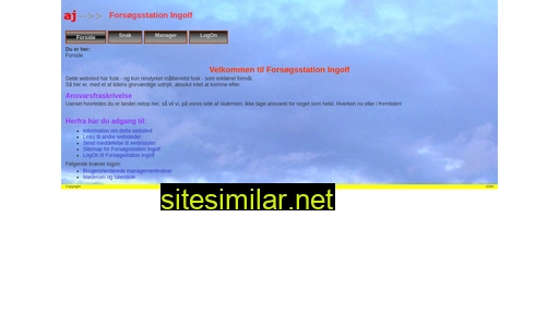 arneingolf.dk alternative sites