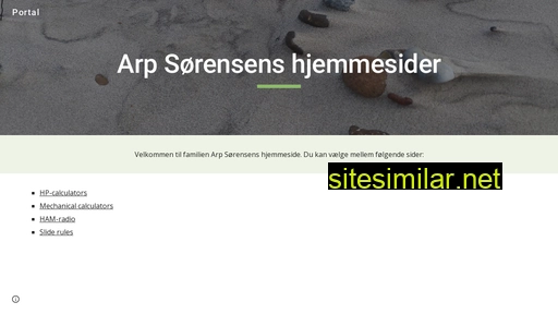 arpsorensen.dk alternative sites