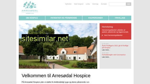 arresoedal-hospice.dk alternative sites