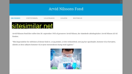 Arvidnilssonsfond similar sites
