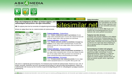 Ask4media similar sites
