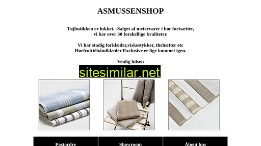 asmussenshop.dk alternative sites