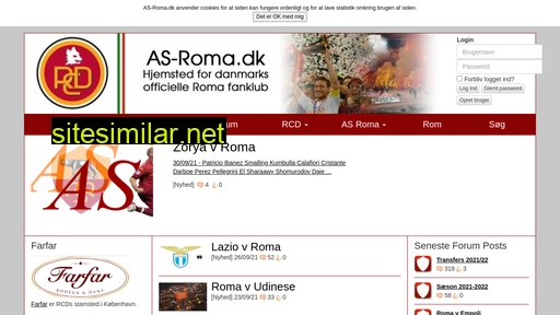 as-roma.dk alternative sites
