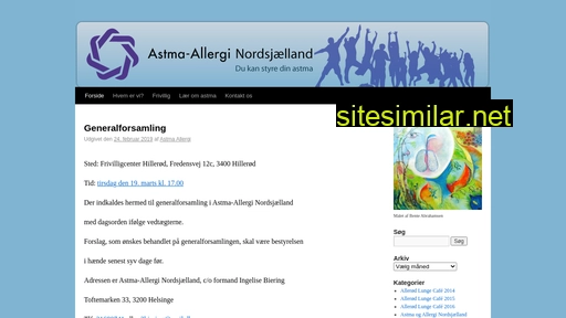 astma-nordsj.dk alternative sites