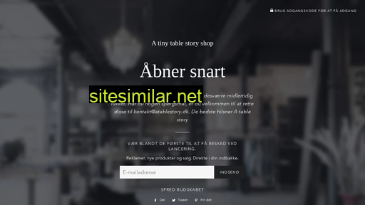 atablestory-shop.dk alternative sites
