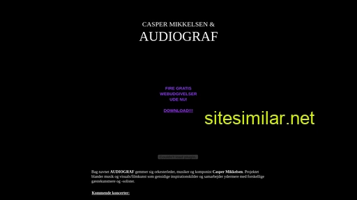 audiograf.dk alternative sites