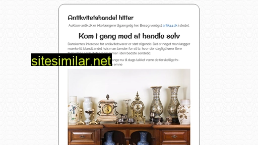 auktion-antik.dk alternative sites