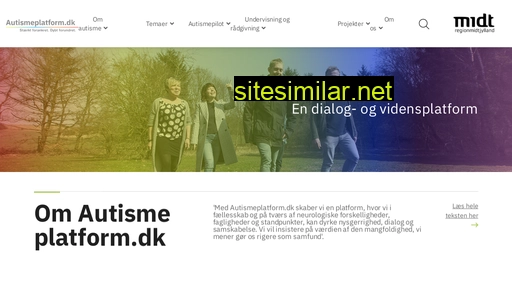 autismeplatform.dk alternative sites