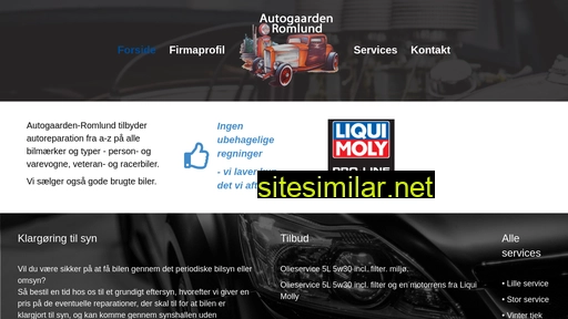 autogaarden-romlund.dk alternative sites