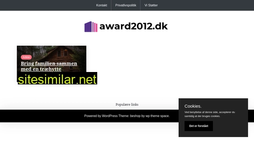 award2012.dk alternative sites