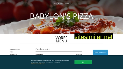 babylonspizza.dk alternative sites